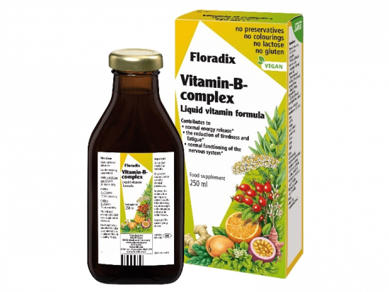 Vitamino B formulė – Floradix Vitamin B complex, 250ml