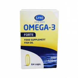 Žuvų taukai – Lysi Omega 3 Forte, kapsulės