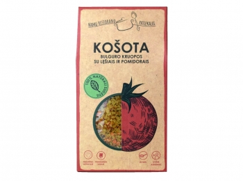 Bulguro kruopos su lęšiais ir pomidorais – Košota, 200 g