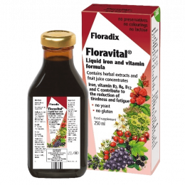 Vitaminai su geležimi – Floradix Floravital, 250ml